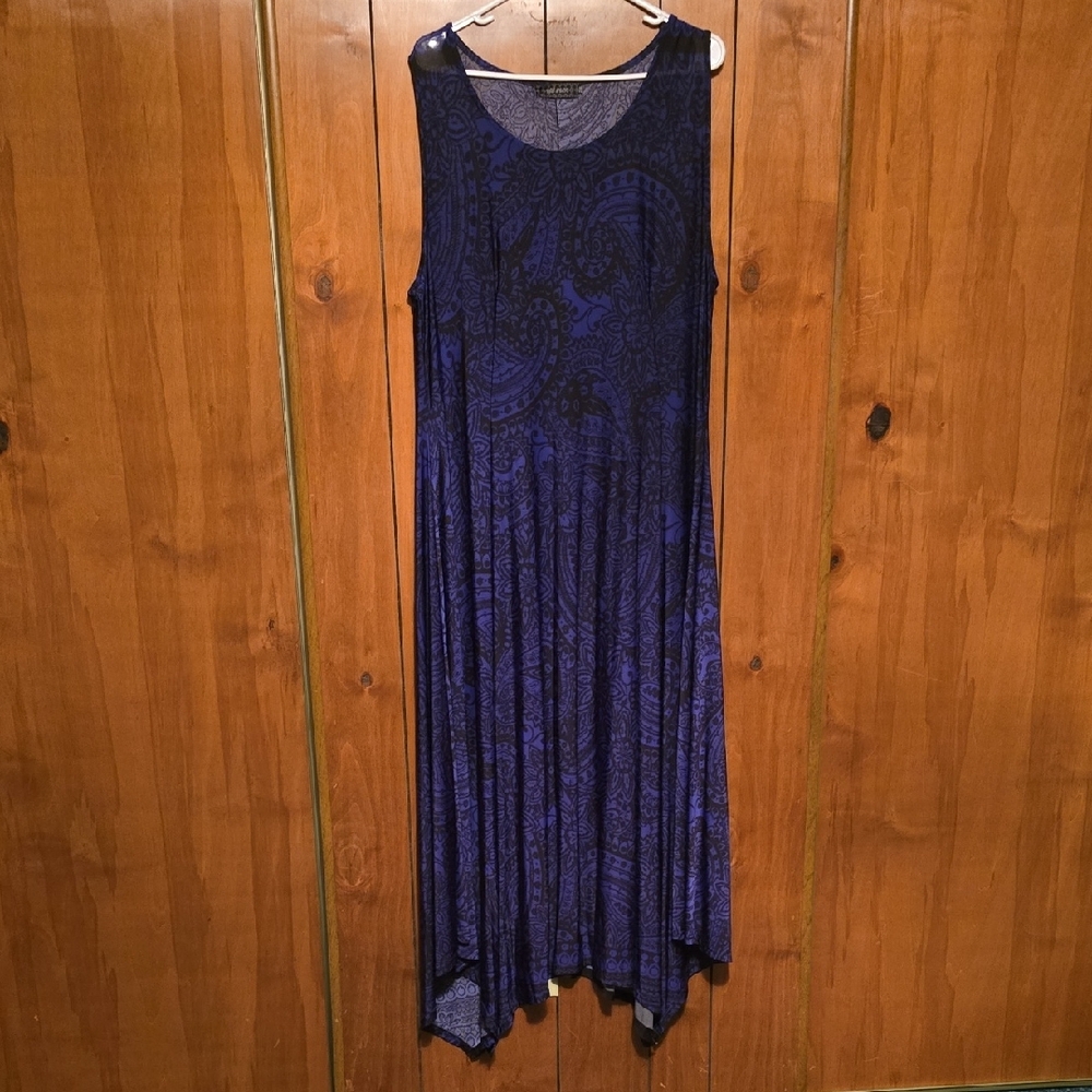 2XL ICE Silk Maxi Dress